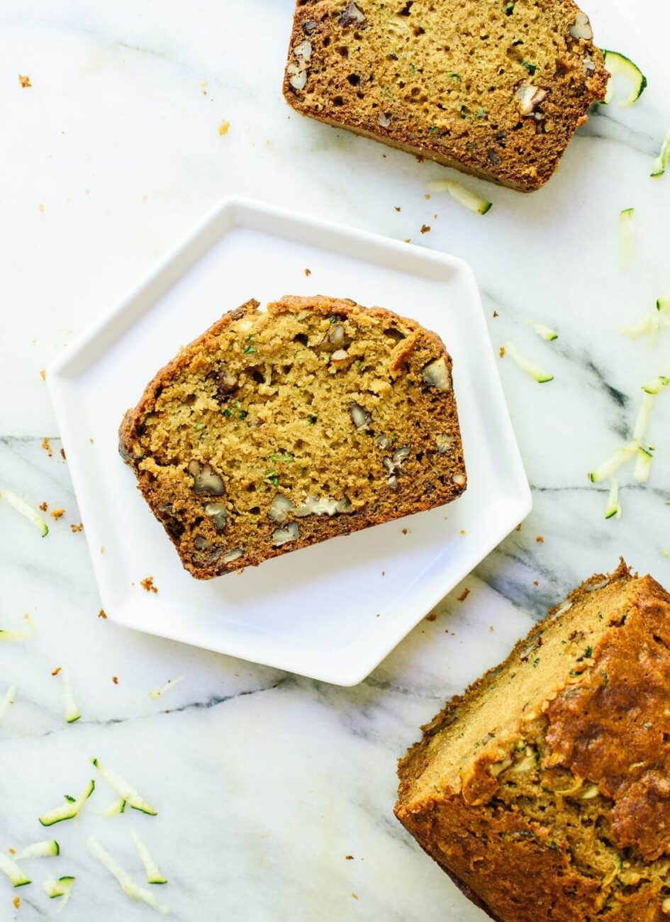 Delicious Eggless Zucchini Bread