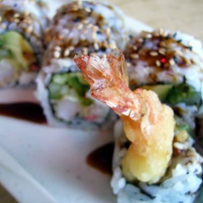 Delicious Shrimp Battleship Sushi Rolls Recipe