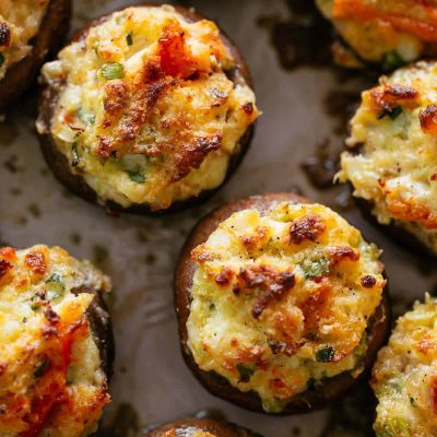 Delicious Stuffed Mushrooms