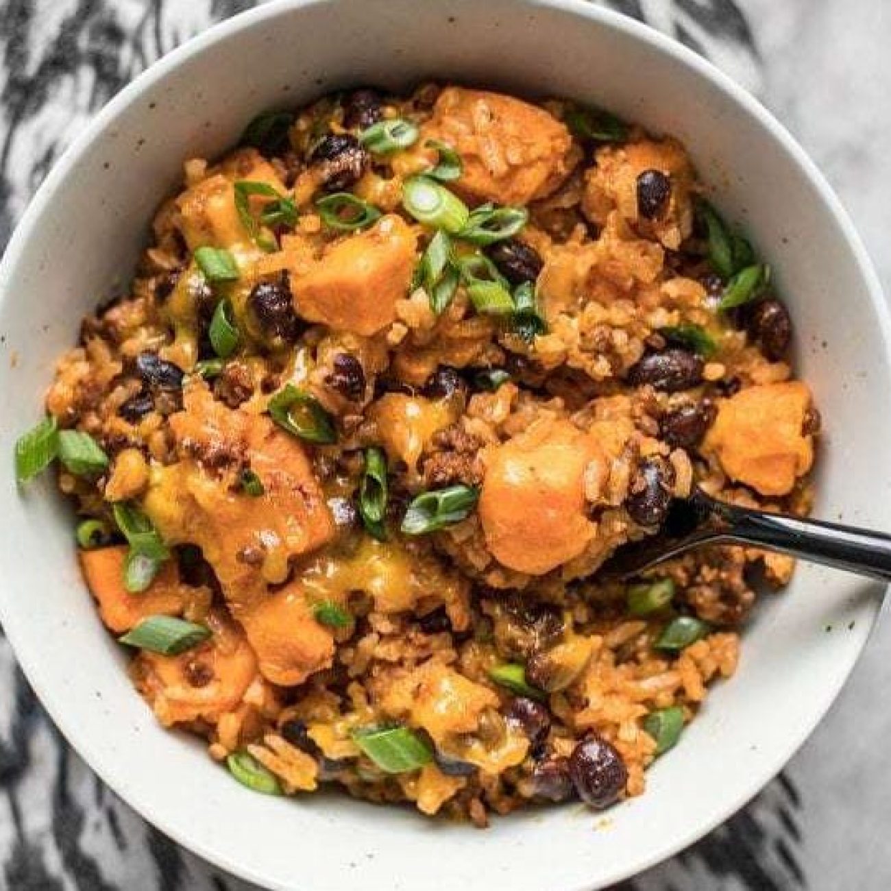 Delicious Sweet Potato and Savory Chorizo Skillet Recipe