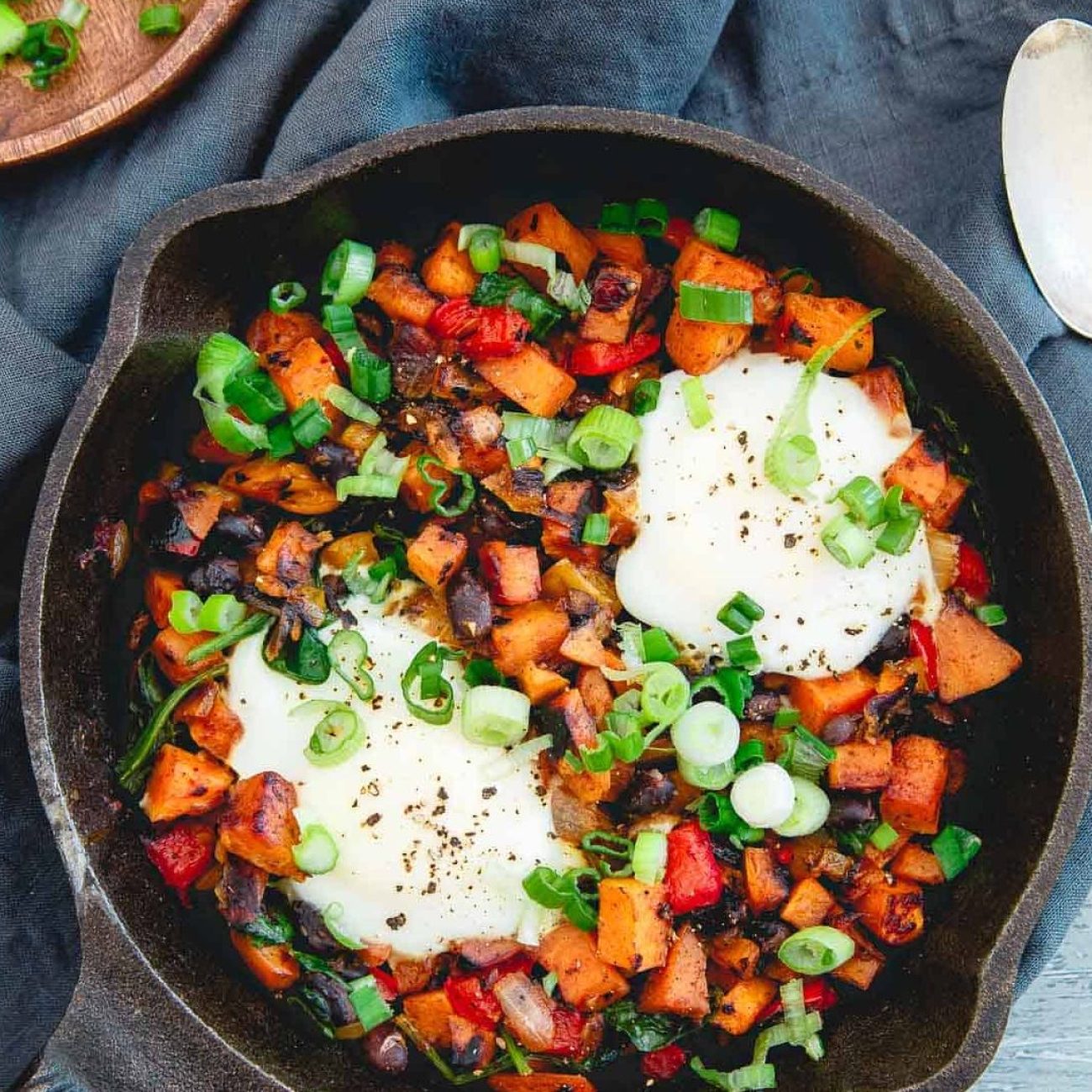 Delicious Sweet Potato and Zucchini Breakfast Hash Recipe