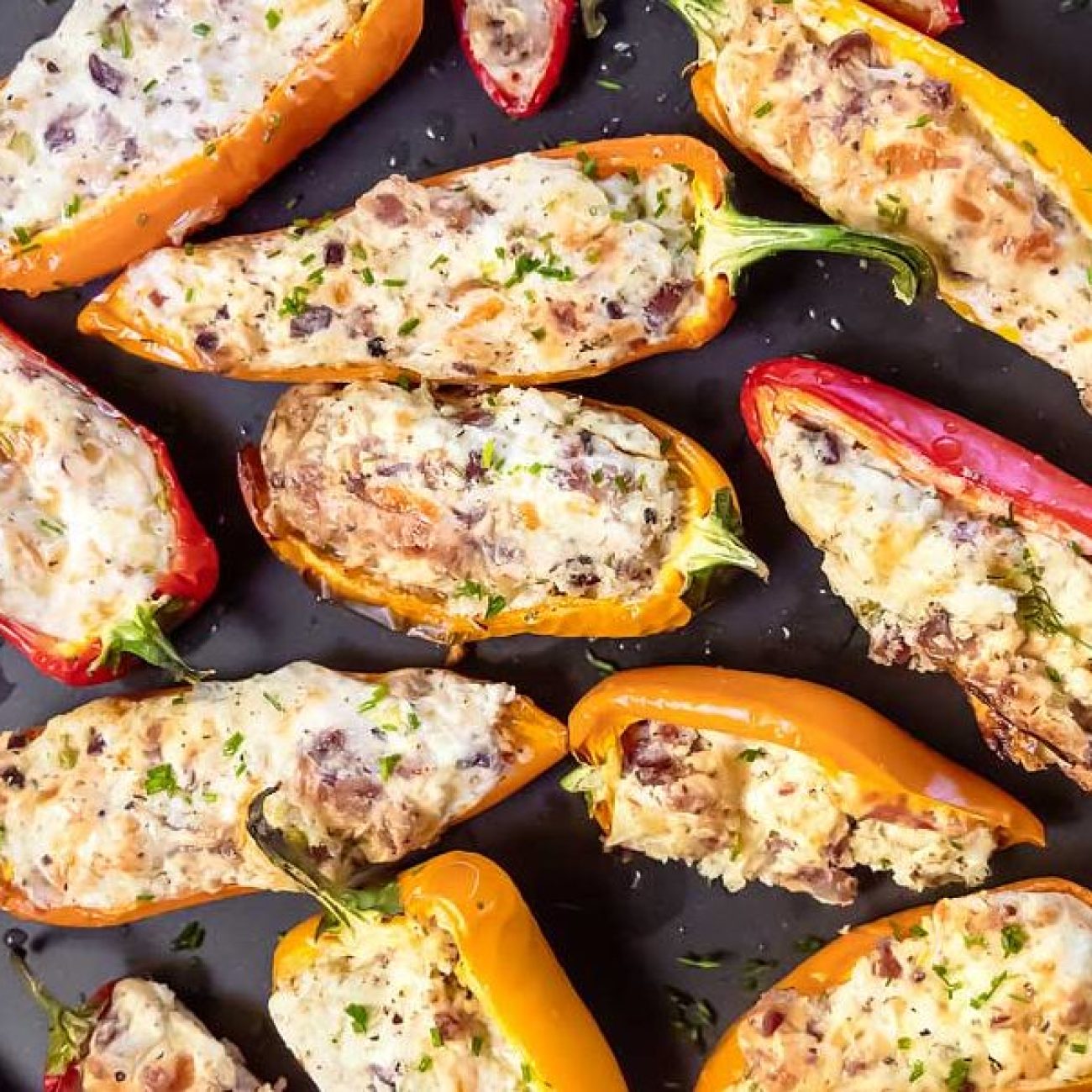 Delicious Yogurt-Filled Mini Peppers Recipe