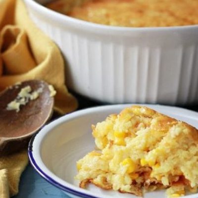 Deliciously Easy Sweet Corn Spoon Bread Recipe