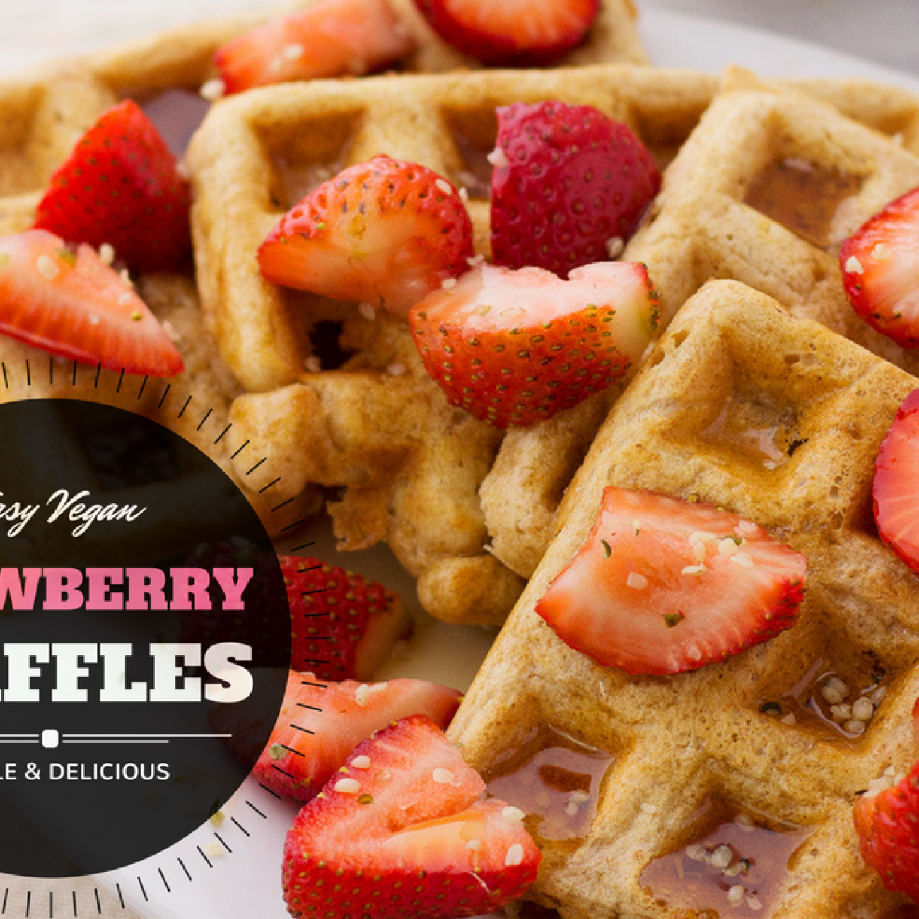 Deliciously Simple Vegan Waffle Recipe