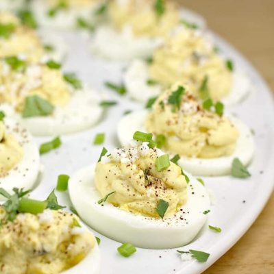 Deviled Eggs Ranchero