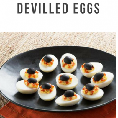 Deviled Eyeball Eggs