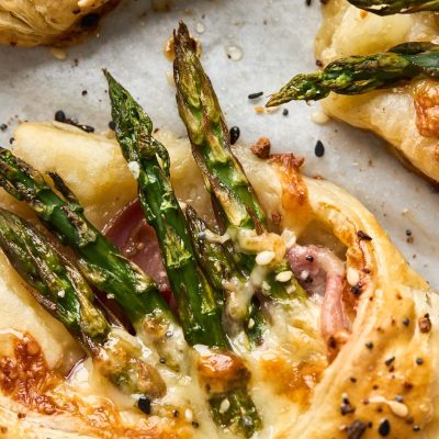 Dijon Ham And Asparagus Roll- Ups