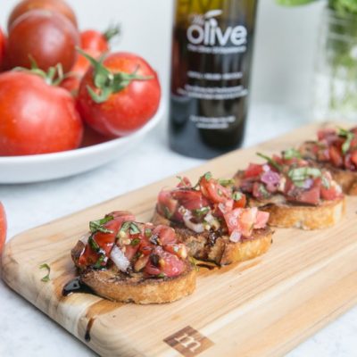 Dijon-Infused Tomato Bruschetta Recipe