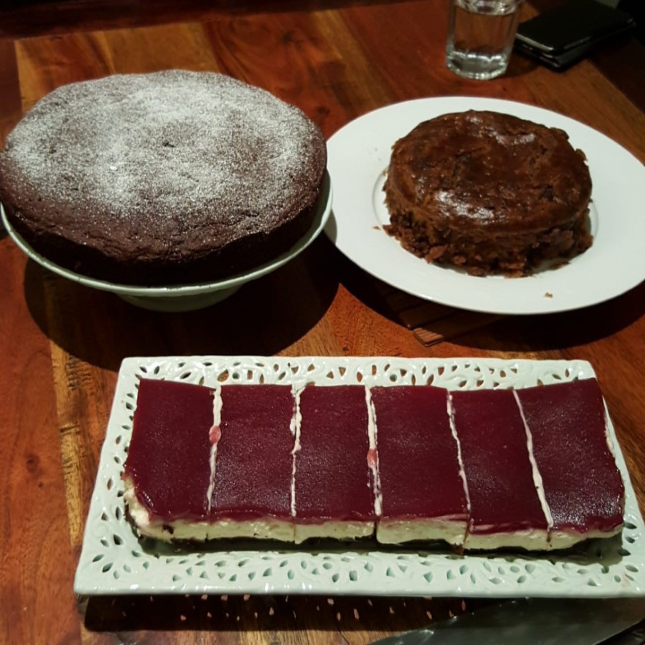 Double Chocolate Cherry Cake