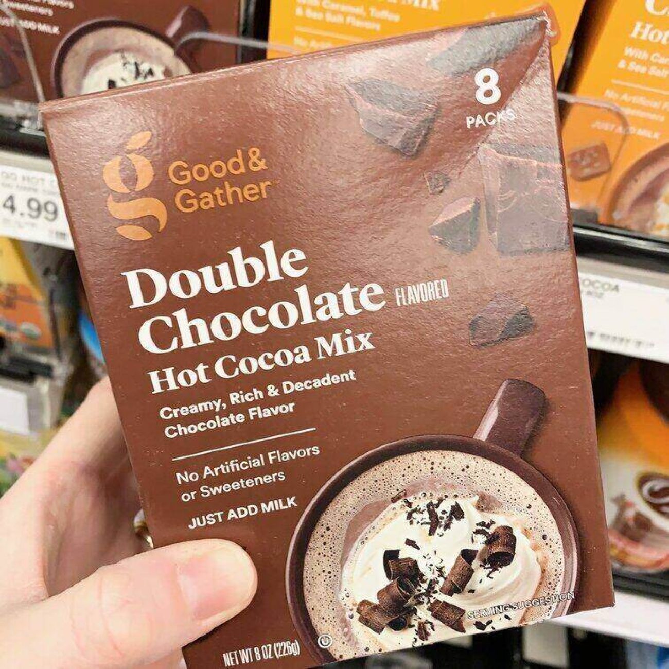 Double Chocolate Cocoa Mix In A