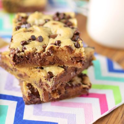 Double Chocolate Cookie Bars