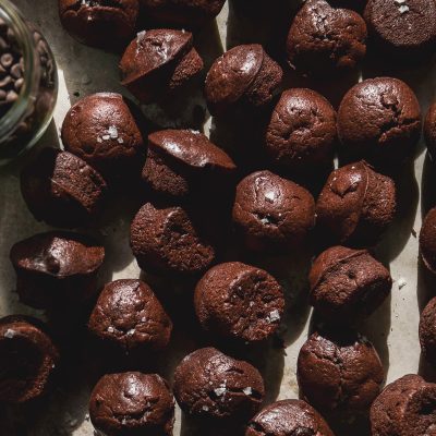 Double Chocolate Mini Brownies