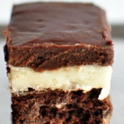 Double Chocolate Mint Bars