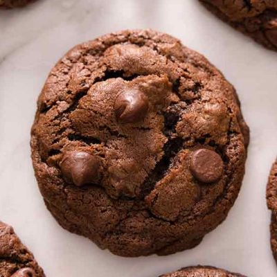 Double Chocolate Soft-Baked Cookies Recipe