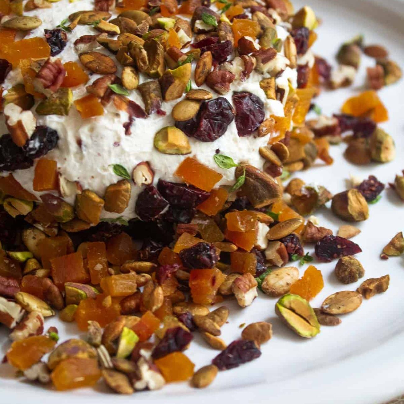 Dried Fruit Cheese Ball