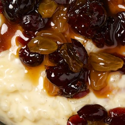 Dried Fruit Compote With Chevre