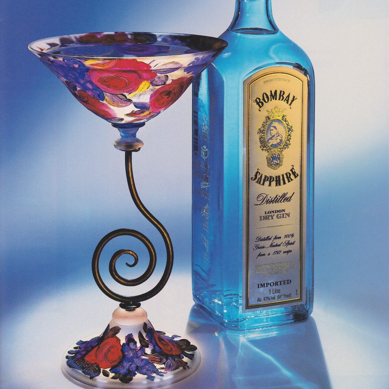 Dry Bombay Blue Sapphire Martini