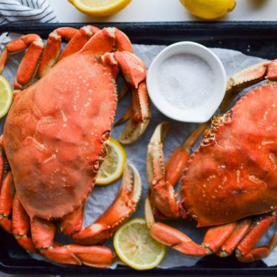 Dungeness Dungeness Crabs With White Wine