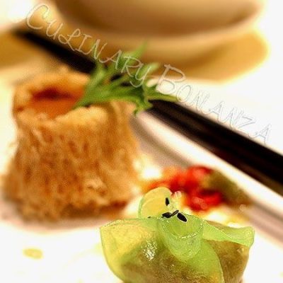 East Meets West Fusion Cuisine: Signature Dish From Chinois