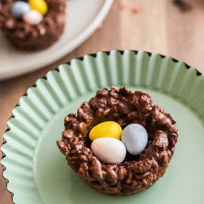 Easter Nests With Jelly Bean Eggs