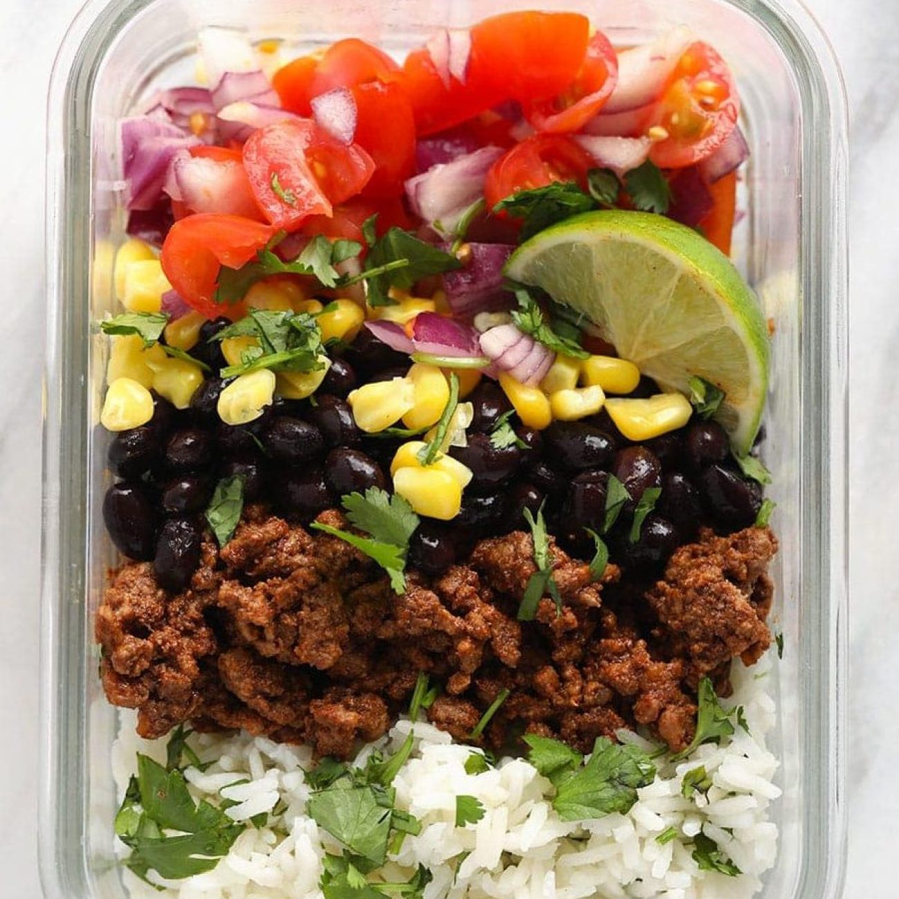 Easy and Healthy Homemade Taco Bowl Recipe