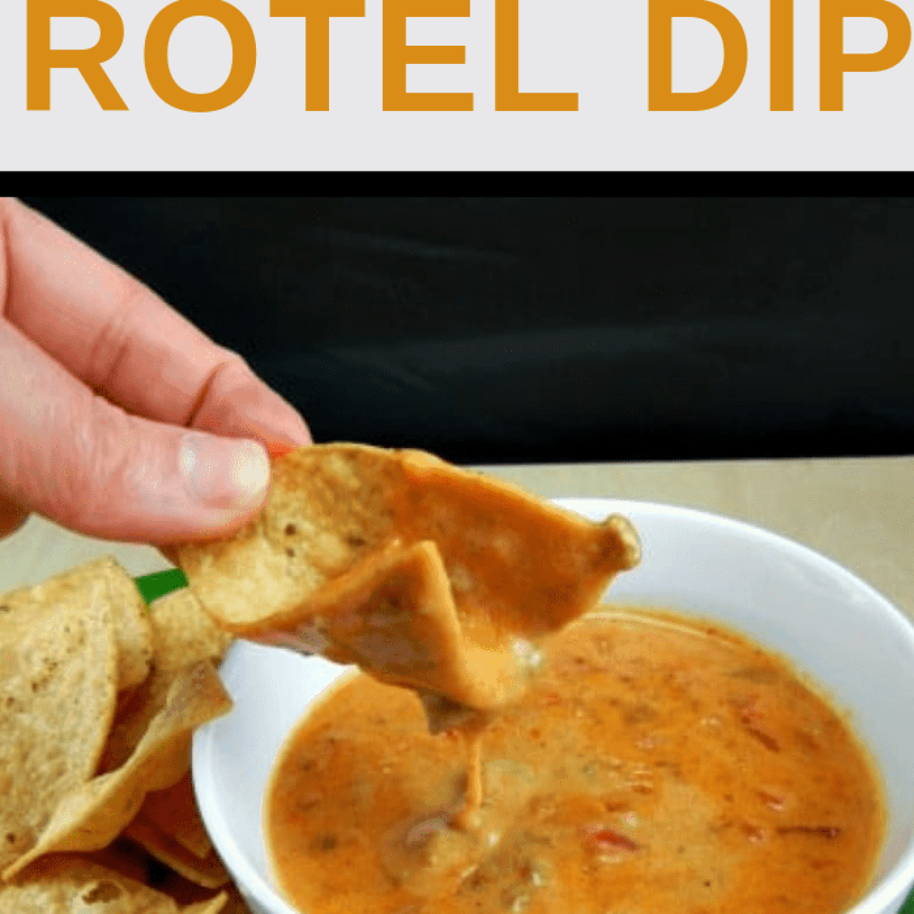 Easy and Zesty Rotel Dip with a Spicy Kick