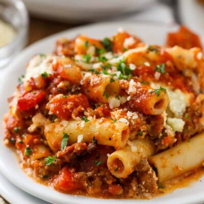 Easy Baked Ziti