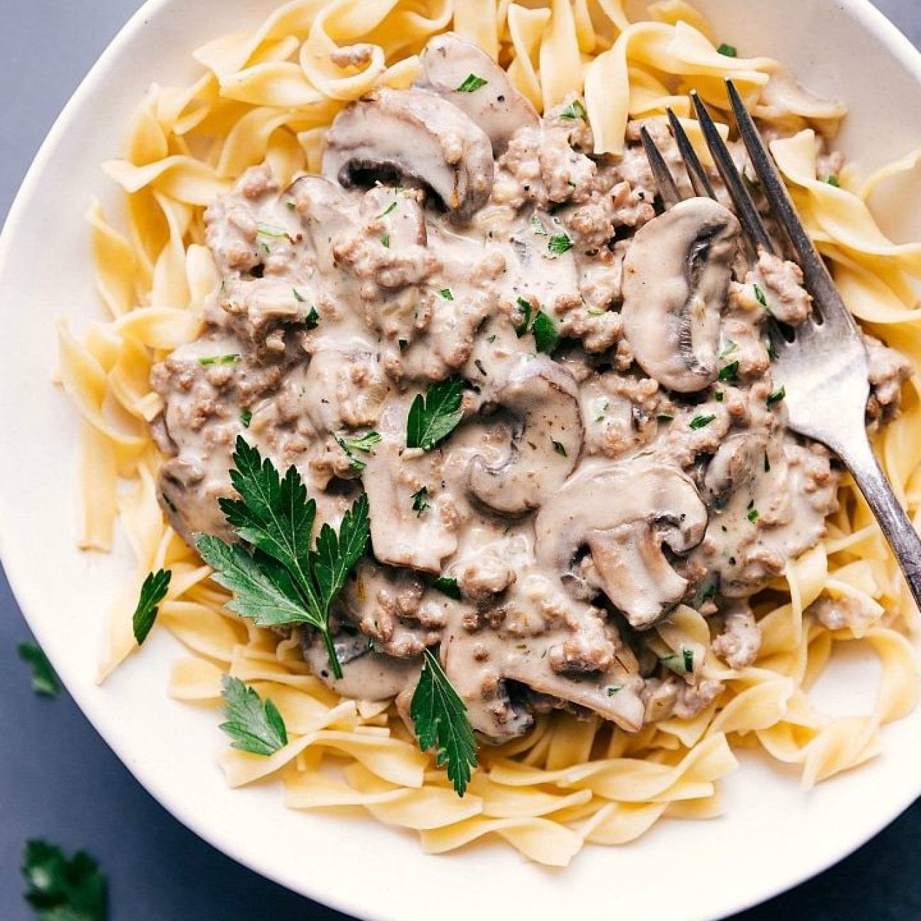 Easy Beef Stroganoff – Ground Beef