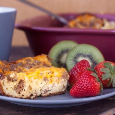 Easy Breakfast Casserole With Sausage