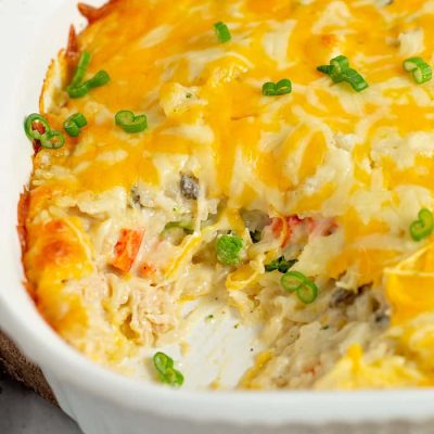 Easy Chicken No Rice Casserole