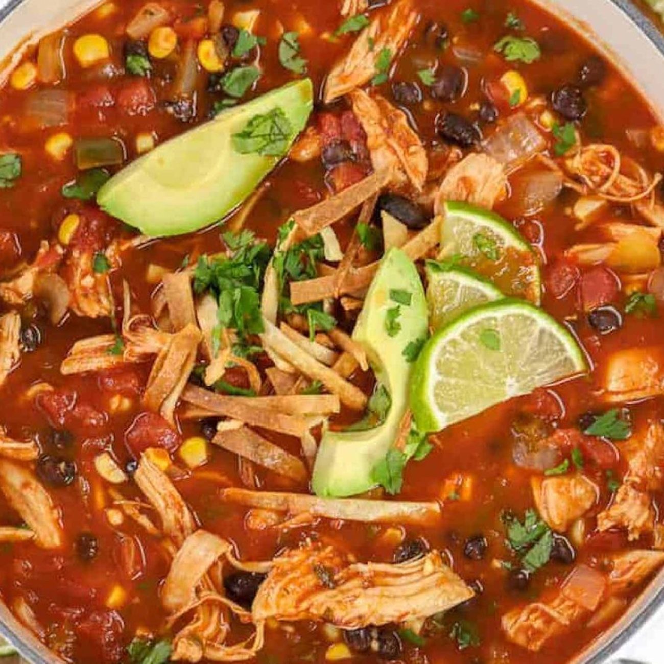 Easy Chicken Tortilla Coup