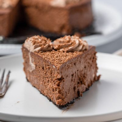 Easy Double Chocolate Cheese Cake