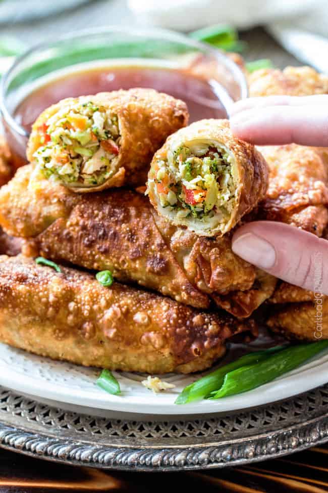 Easy Egg Rolls With Sweet And Sour Orange