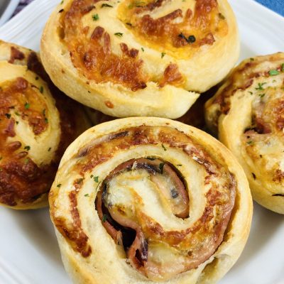 Easy Ham &Amp; Cream Cheese Roll-Ups