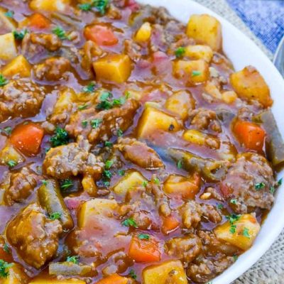 Easy Hamburger Stew