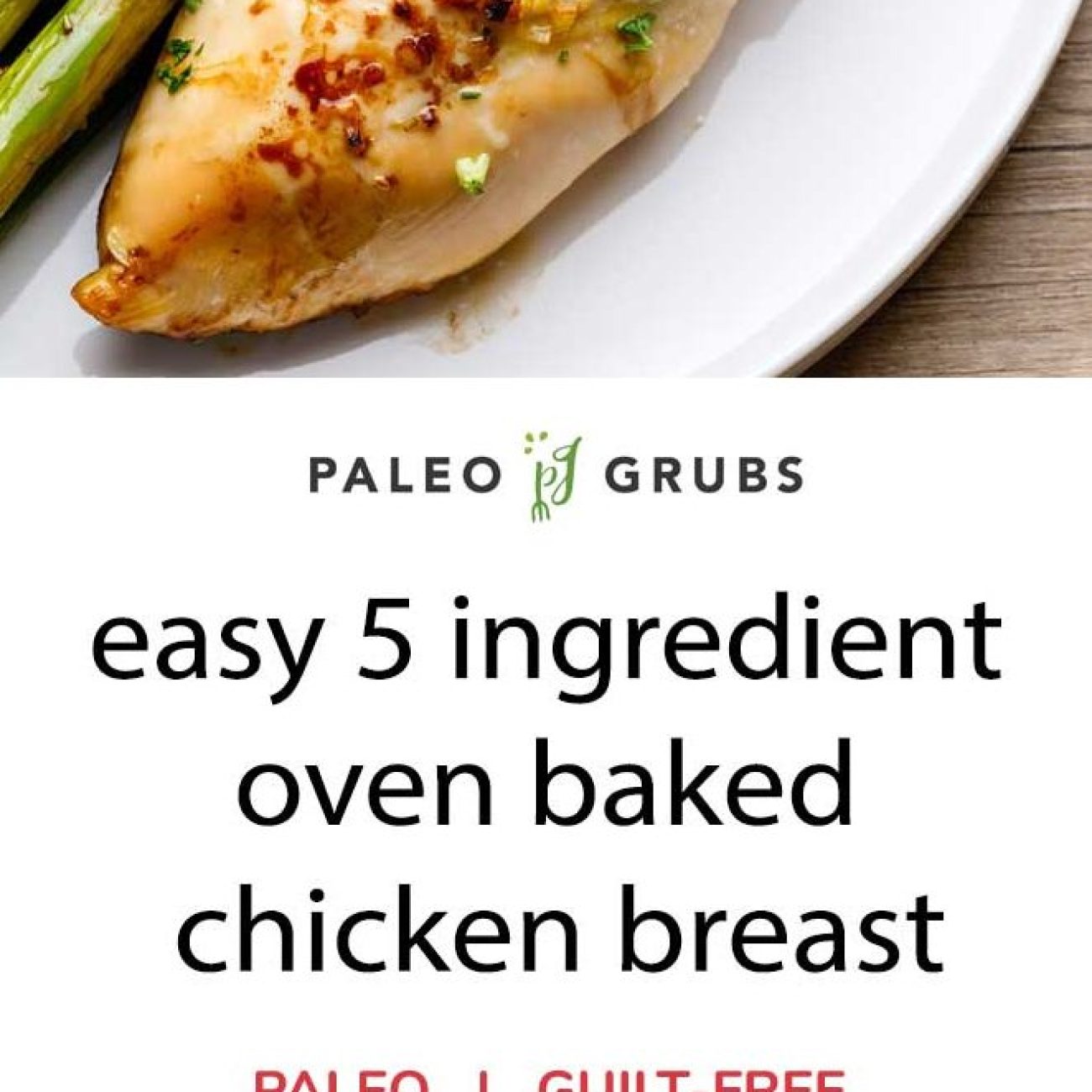 Easy, Healthy Baked Chicken Breasts