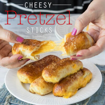 Easy Homemade Fluffy Pretzel Sticks Recipe