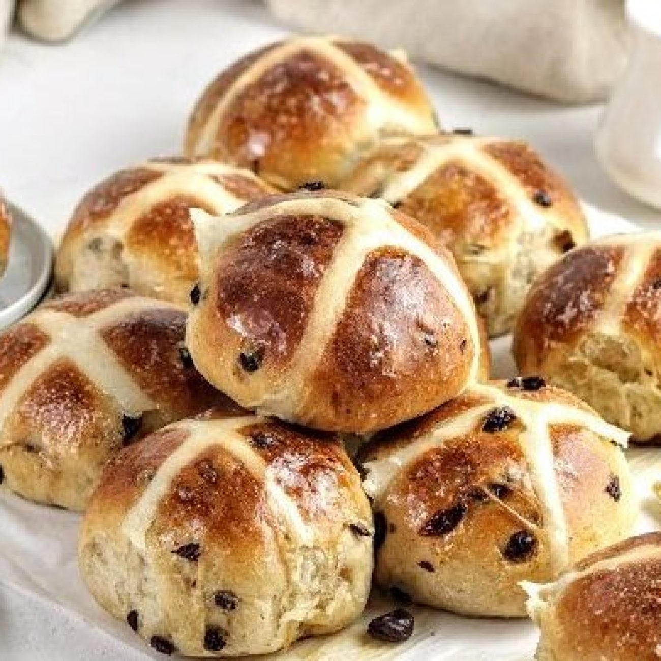 Easy Homemade Sourdough Hot Cross Buns Recipe