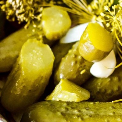 Easy Homemade Sun-Dried Kosher Dill Pickles Recipe