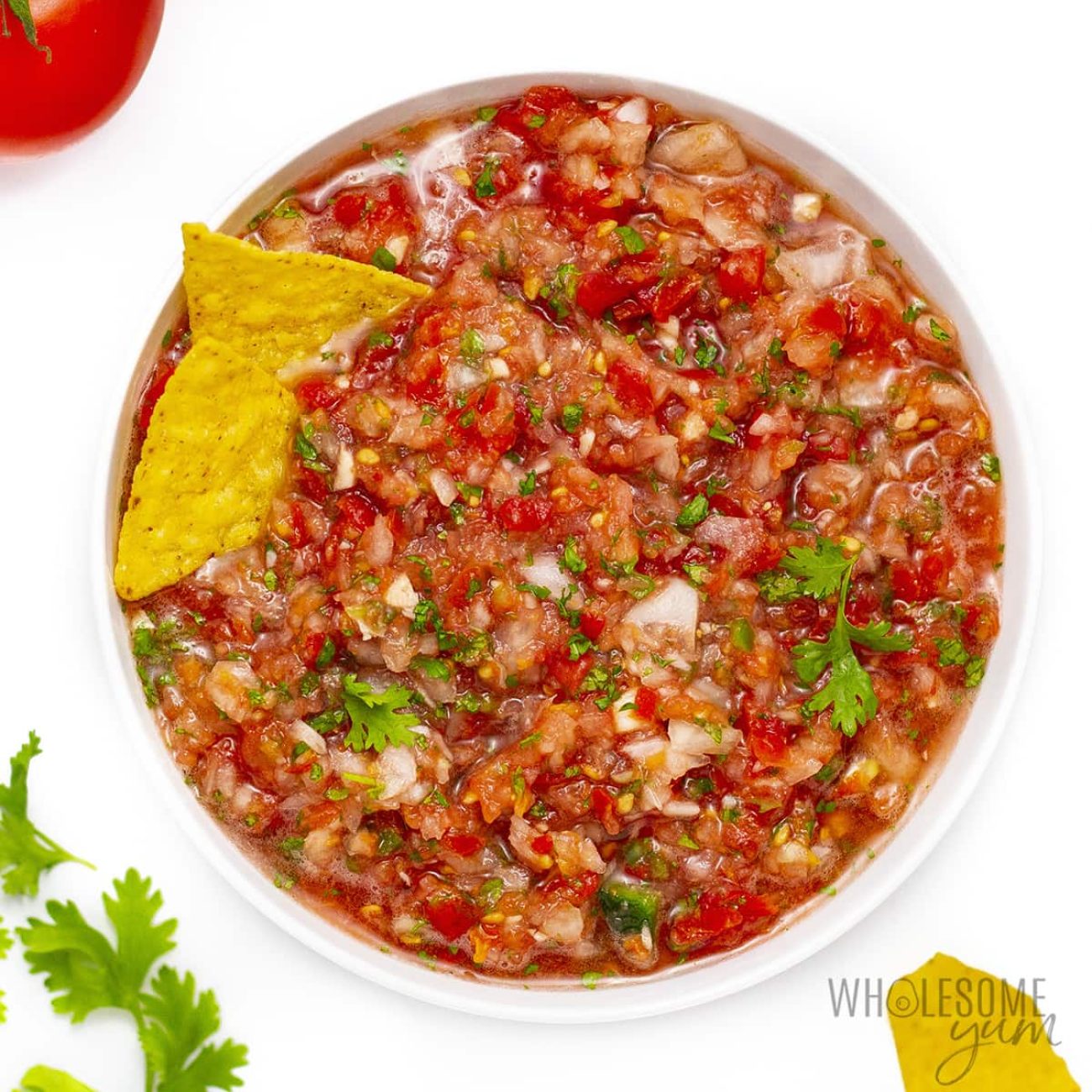 Easy Homemade Tomato Salsa for Freezing