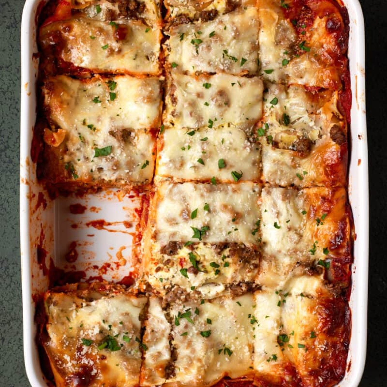 Easy Layered Southern-Style No-Boil Lasagna Recipe