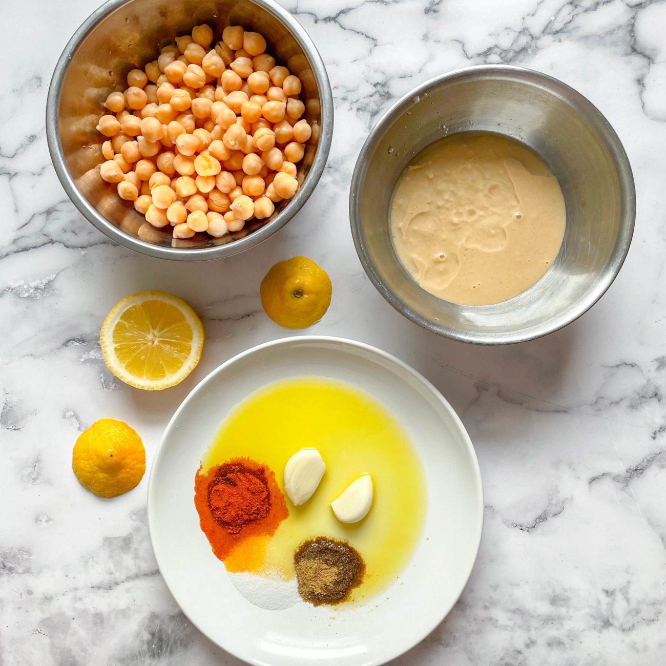 Easy Lemon Garlic Hummus