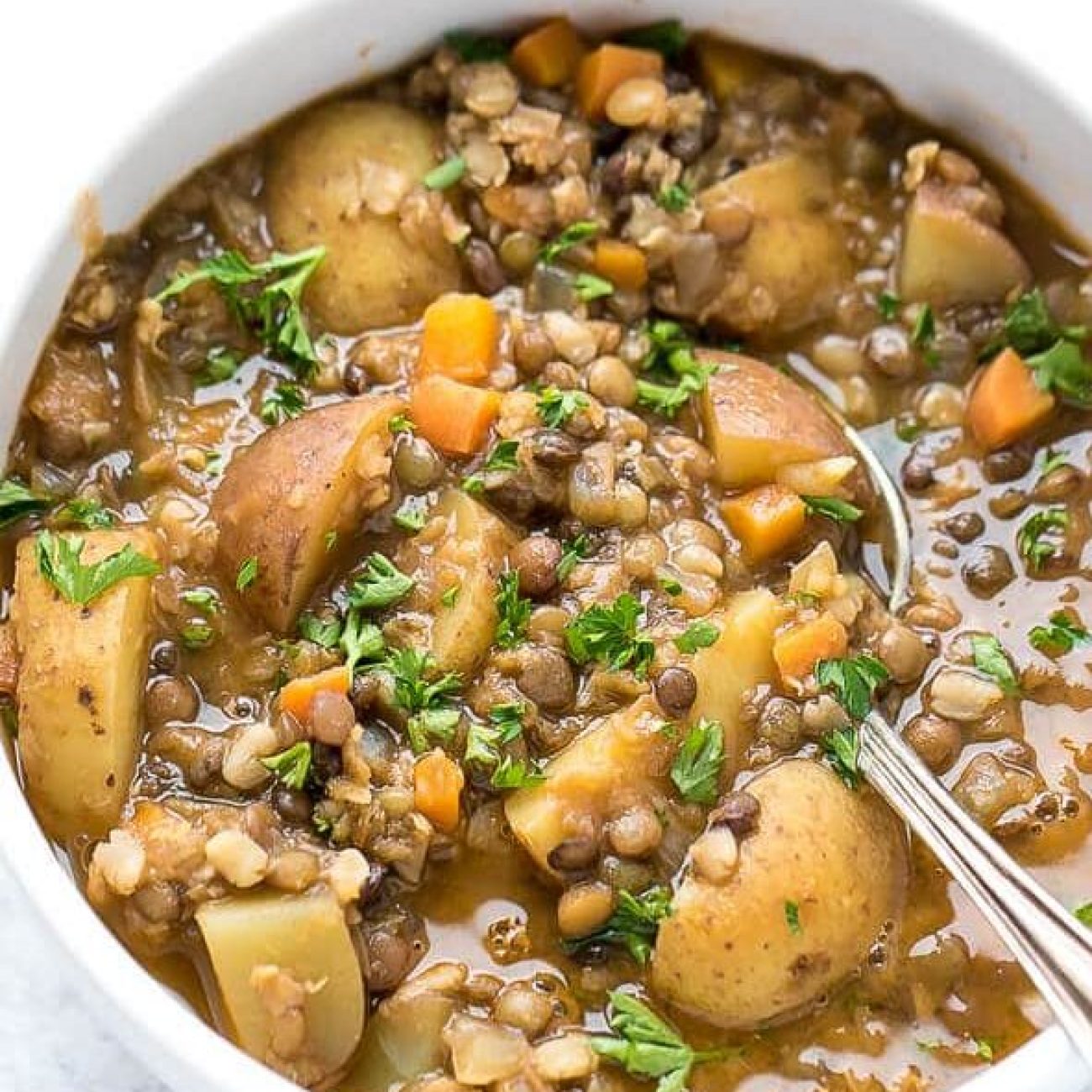 Easy Lentil Supper Soup