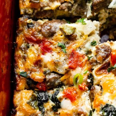 Easy Make-Ahead Breakfast Casserole