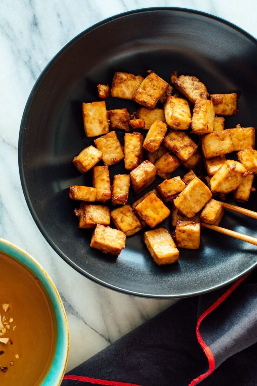 Easy Make-Ahead Vegan Tofu Salad Recipe