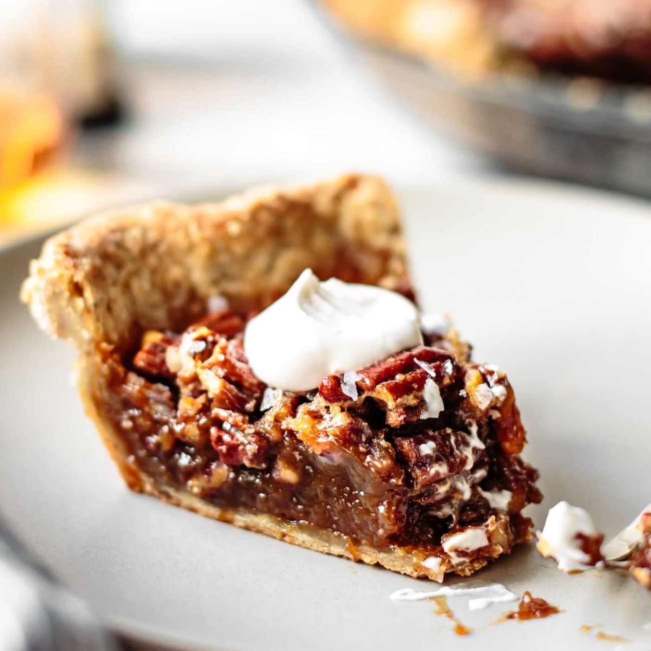 Easy Maple Pecan Pie