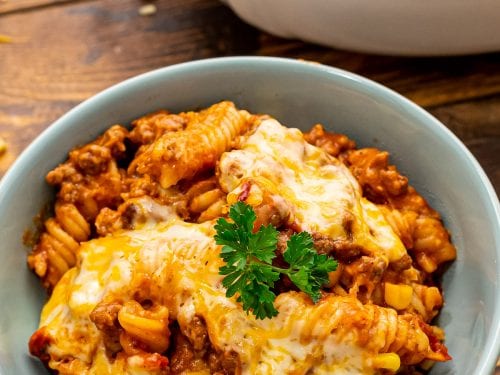 Easy Mexican Noodle Casserole