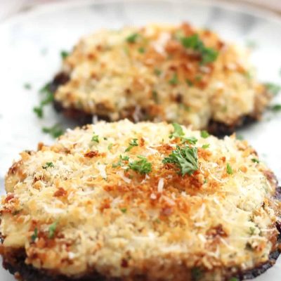 Easy Microwave Stilton Stuffed Mushrooms Recipe