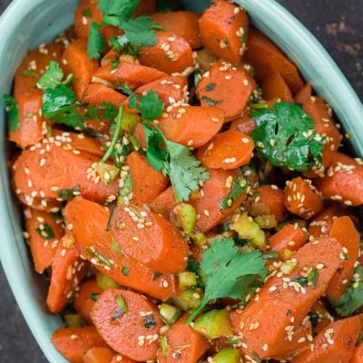 Easy Moroccan Carrots