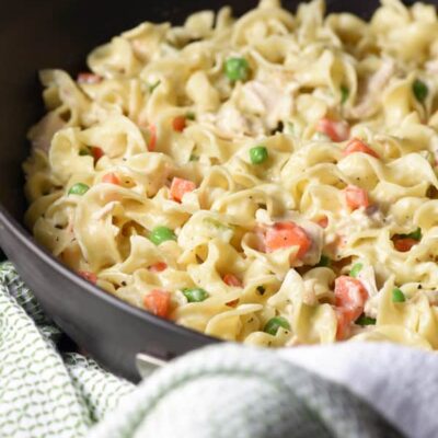 Easy One-Pot Chicken Pot Pie Noodles Recipe